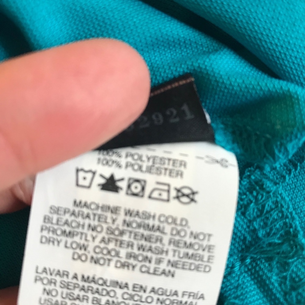 Oakley Men’s Teal Polo XL NWT $70 - Picture 8 of 10